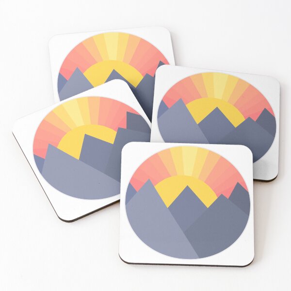 Item preview, Mountain sunset designed and sold by dolphin1128.