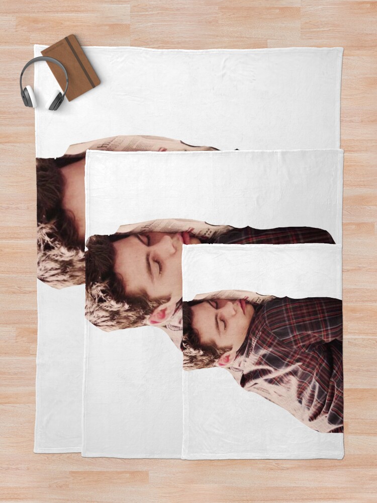 "Cute Dylan O’Brien Napping" Throw Blanket for Sale by hippydoda
