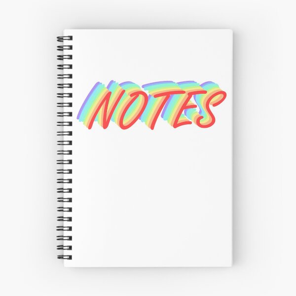 Item preview, Rainbow notes designed and sold by cocopop16.