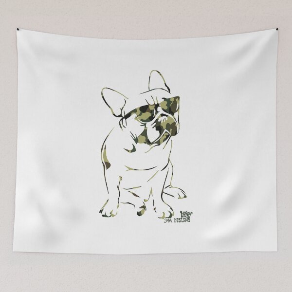 Item preview, Frenchie Camo designed and sold by gainzgear.