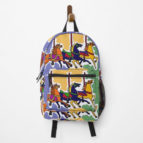 Item preview, Cool Carousel Horses Art designed and sold by Nature's Fancy.
