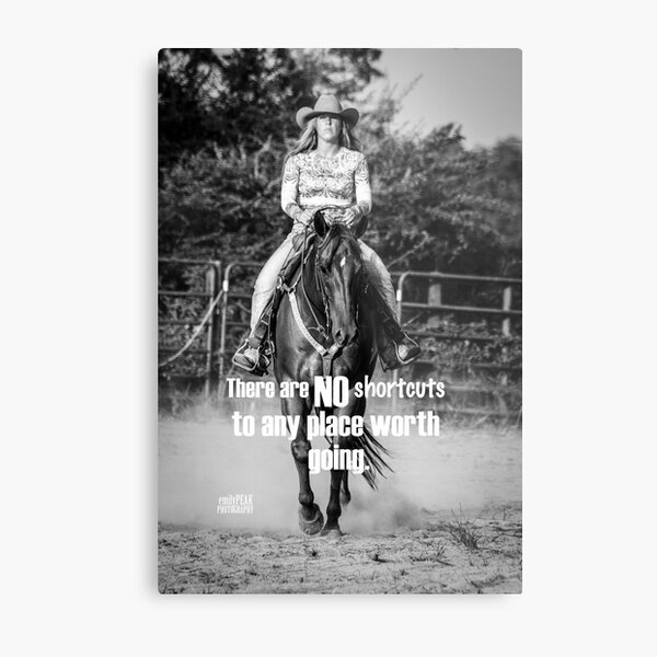No Shortcuts Metal Print