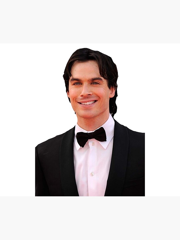 "Ian Somerhalder (aka Damon Salvator) " Throw Blanket for Sale by