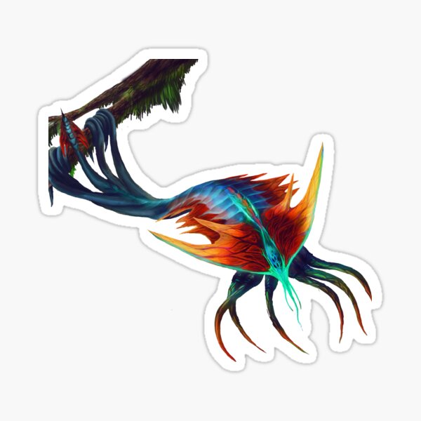 Trilobite Squid Sticker
