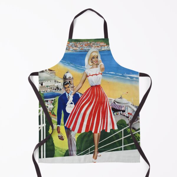 Item preview, Railway Poster Scarborough designed and sold by stickart-marek.