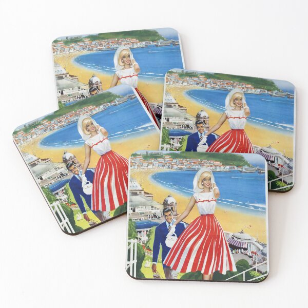 Item preview, cartel ferroviario Scarborough designed and sold by stickart-marek.