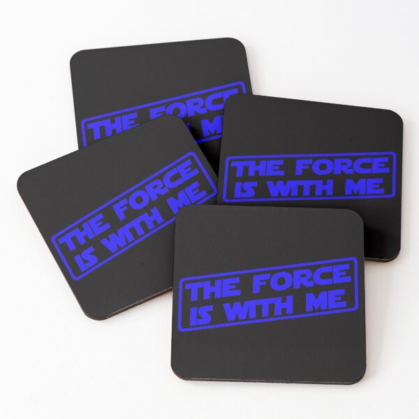 Item preview, The force is with me (Blue) designed and sold by DafyddEm.