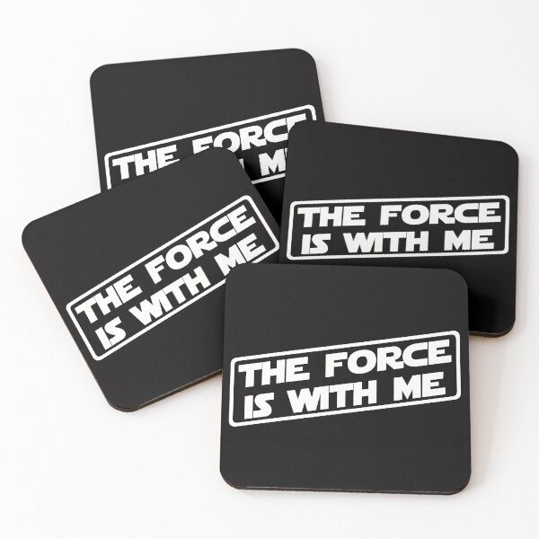 Item preview, The force is with me (White) designed and sold by DafyddEm.