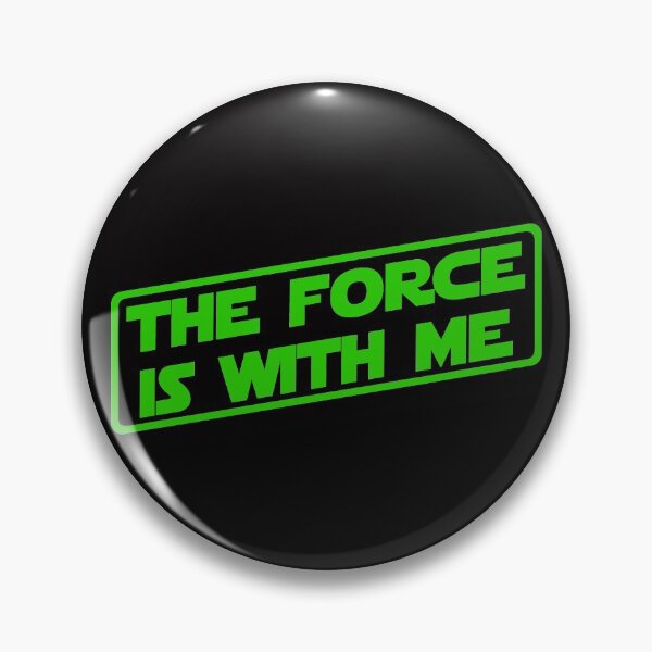 Item preview, The force is with me (Green) designed and sold by DafyddEm.