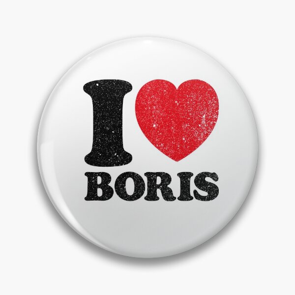Item preview, Distressed Retro Vintage I Love Boris Johnson designed and sold by samraheel.