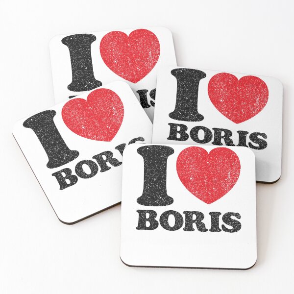Item preview, Distressed Retro Vintage I Love Boris Johnson designed and sold by samraheel.