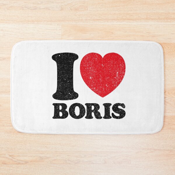 Item preview, Distressed Retro Vintage I Love Boris Johnson designed and sold by samraheel.