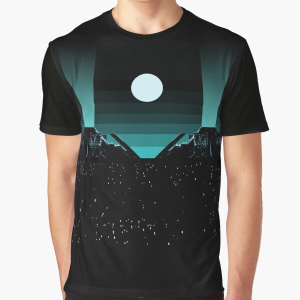Blade Runner Tyrell Building - Night Graphic T-Shirt