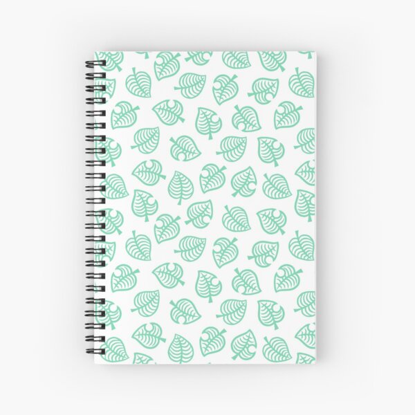 Animal Crossing New Horizons Nook Inc. Pattern Spiral Notebook