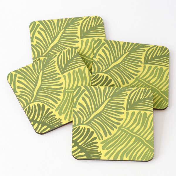 Ferns Coasters (Set of 4)