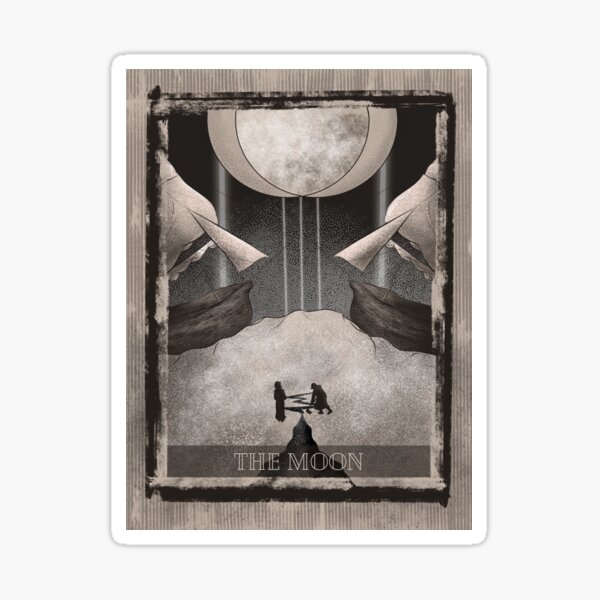 The Moon Sticker