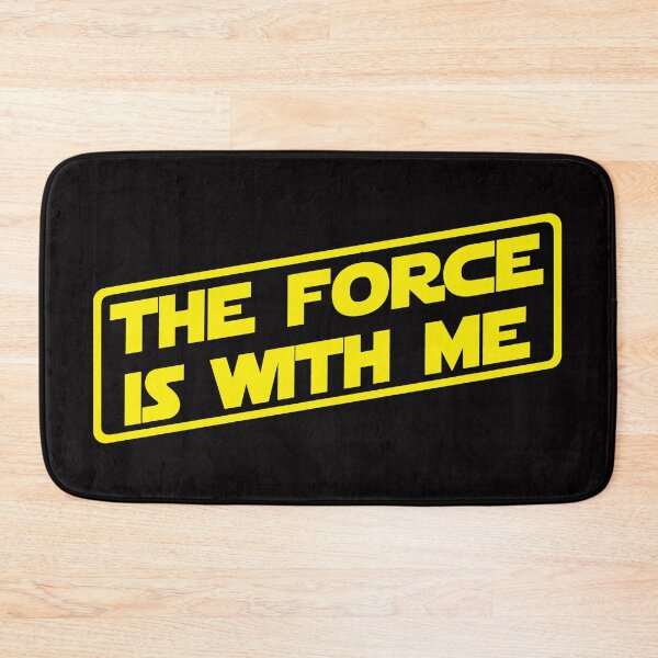 Item preview, The force is with me (Yellow) designed and sold by DafyddEm.
