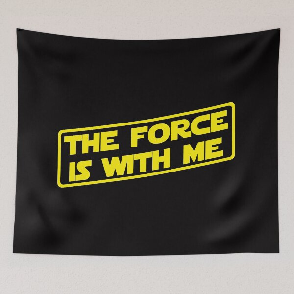 Item preview, The force is with me (Yellow) designed and sold by DafyddEm.