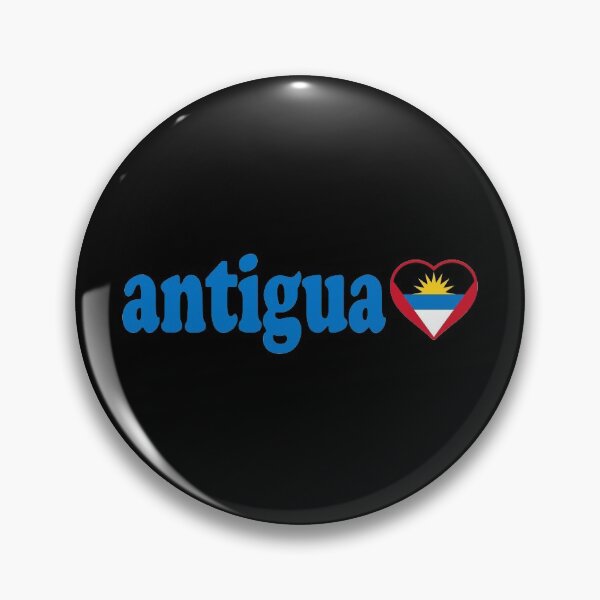 Item preview, Antigua Flag Love Heart Antiguan & Barbudan Caribbean Carnival designed and sold by PY Tees.