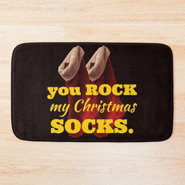 Item preview, you rock my christmas socks designed and sold by doctors-apparel.