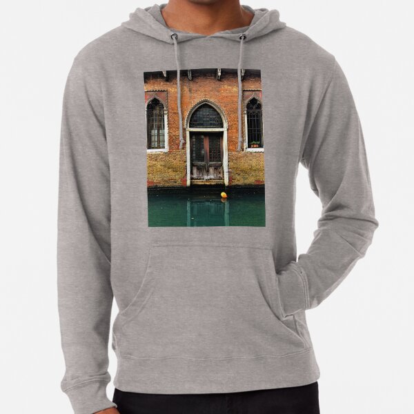 House entrance in Venice with balloon floating on water Lightweight Hoodie