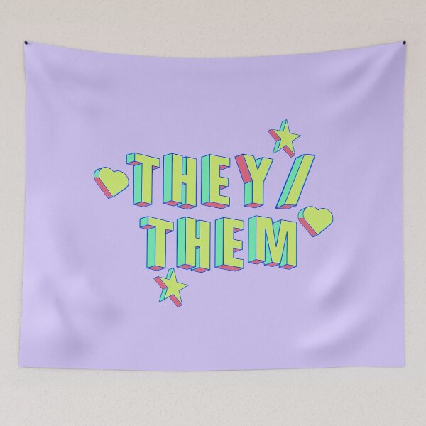 Item preview, They/Them designed and sold by XicaCo.
