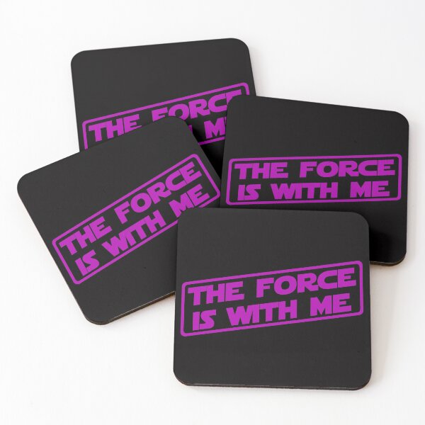 Item preview, The force is with me (Purple) designed and sold by DafyddEm.