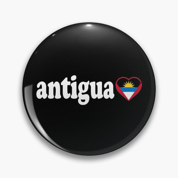 Item preview, Antigua Flag Love Heart Antiguan & Barbudan Caribbean Carnival designed and sold by PY Tees.