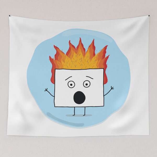 Item preview, Heat - The Square Squad designed and sold by Miranda Reece.