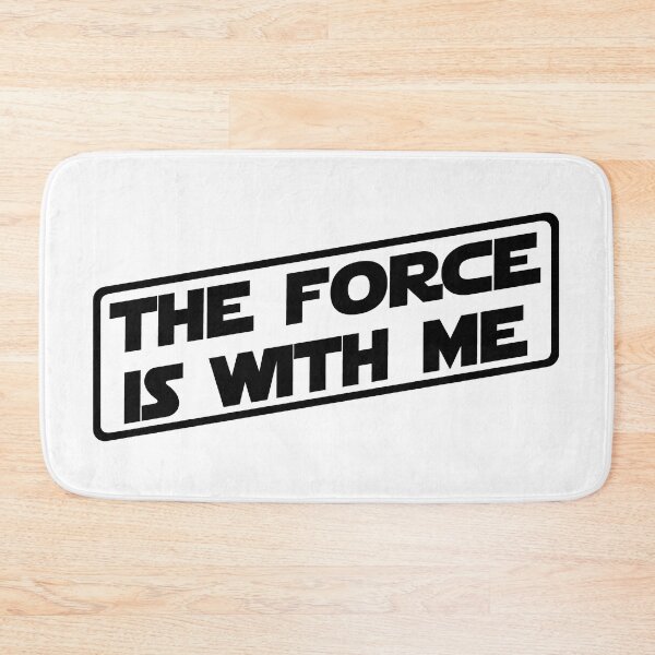 Item preview, The force is with me (Black) designed and sold by DafyddEm.