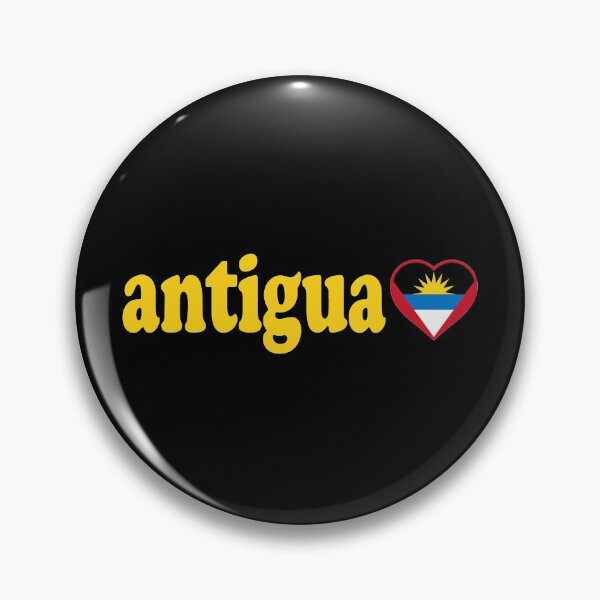 Item preview, Antigua Flag Love Heart Antiguan & Barbudan Caribbean Carnival designed and sold by PY Tees.