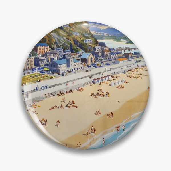 Item preview, Railway Poster Barmouth designed and sold by stickart-marek.