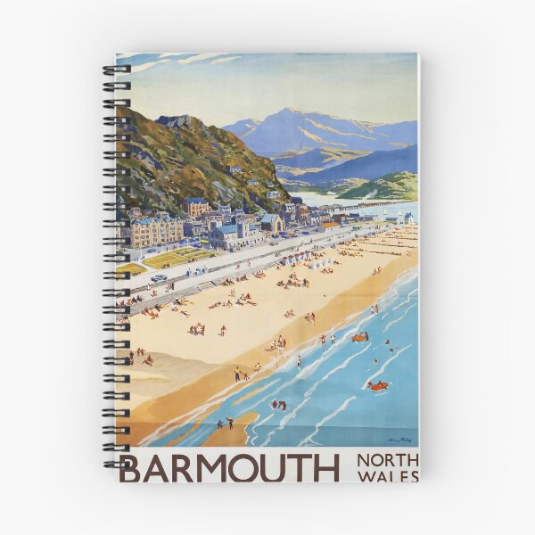 Item preview, Railway Poster Barmouth designed and sold by stickart-marek.