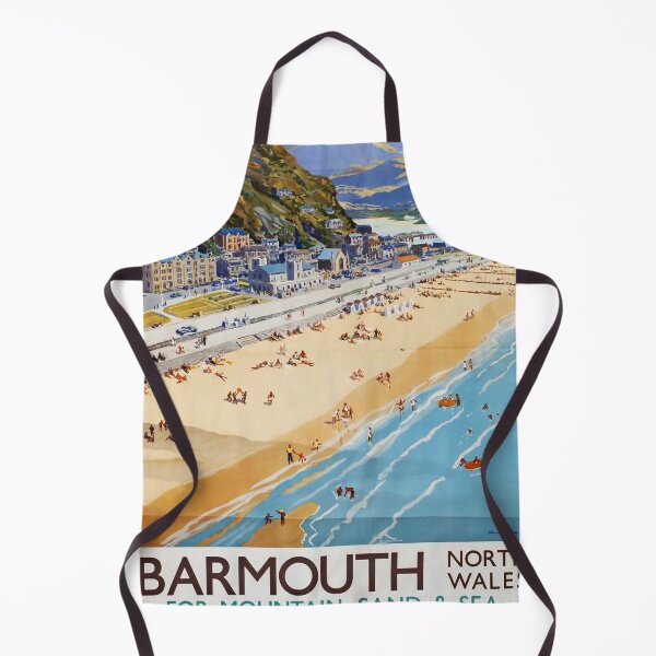 Item preview, Railway Poster Barmouth designed and sold by stickart-marek.