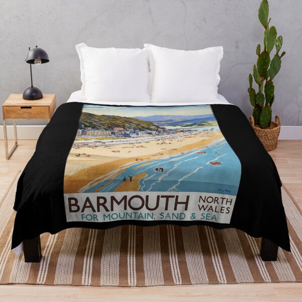 Item preview, Railway Poster Barmouth designed and sold by stickart-marek.