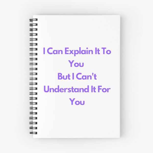 Item preview, Explain saying in purple designed and sold by UpwardsBound.