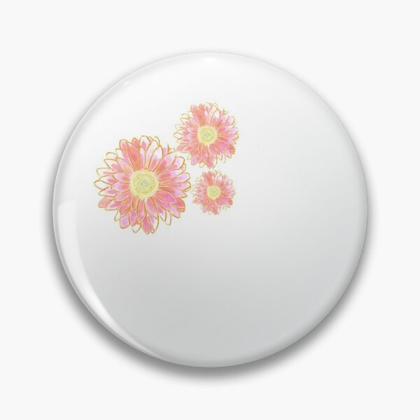 Item preview, Pink waster color flowers designed and sold by Artshop2323.