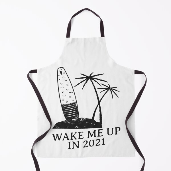 Item preview, Wake Me Up in 2021 - Funny Sarcastic Saying Vintage beach style designed and sold by TamGustam.