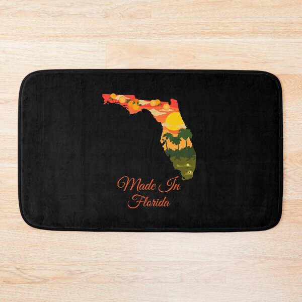 Item preview, Made in Florida | Orange Palm Tree Illustation designed and sold by modernzen.