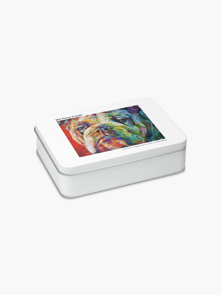 Alternate view of English Bulldog Jigsaw Puzzle