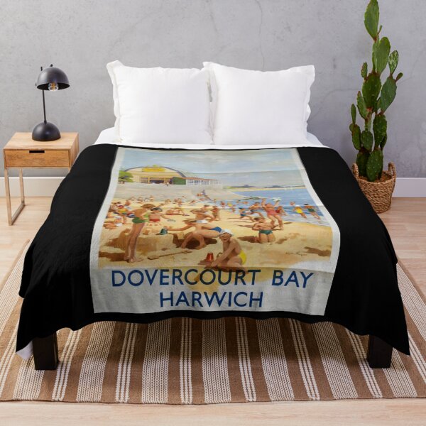 Item preview, Railway Poster Dovercourt Bay designed and sold by stickart-marek.