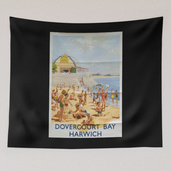 Item preview, Railway Poster Dovercourt Bay designed and sold by stickart-marek.