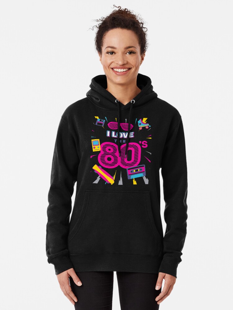 80s hoodie style hotsell