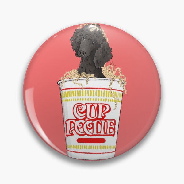 Item preview, Cup poodle black designed and sold by Art-2-d2.