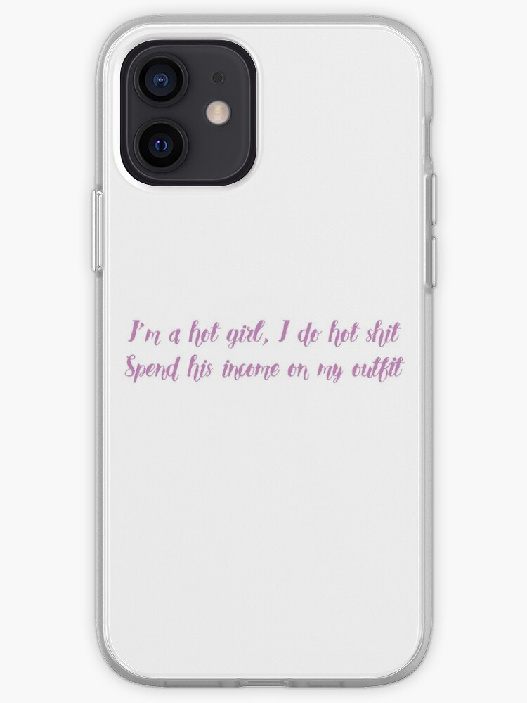 Megan Thee Stallion Girls In The Hood Lyrics Iphone Case By Kittenweed Redbubble