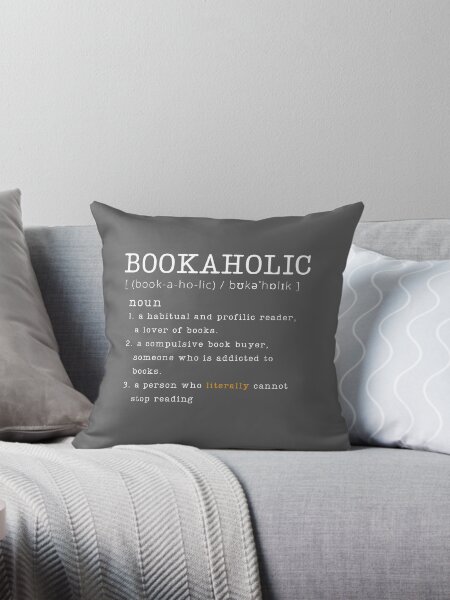 Item preview, Bookaholic / Gift Idea for Book Lover designed and sold by CarpeDiemLife.