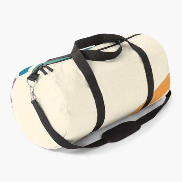 Retro Stripes Duffle Bag
