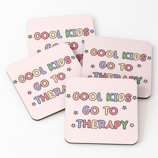 Item preview, Cool Kids Go To Therapy Mental Health Awareness Pediatric PT OT Self Love designed and sold by JessieJune.