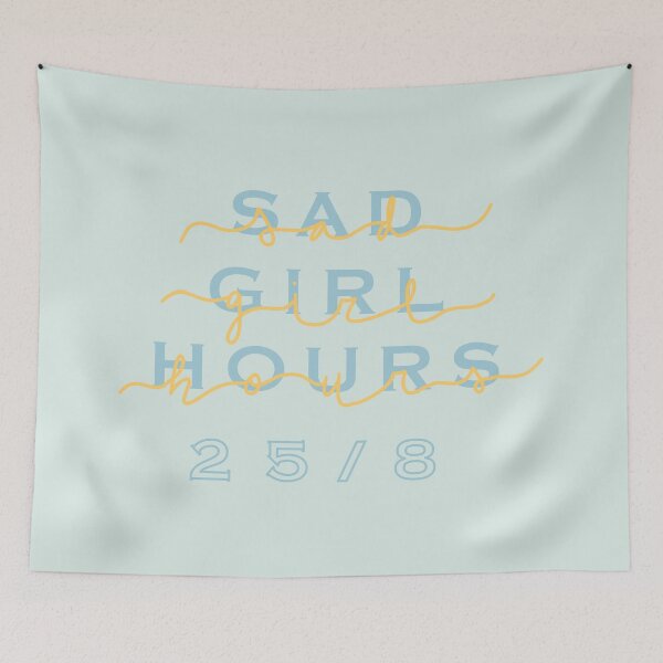 Item preview, Sad girl hours designed and sold by Lexi Edwards.