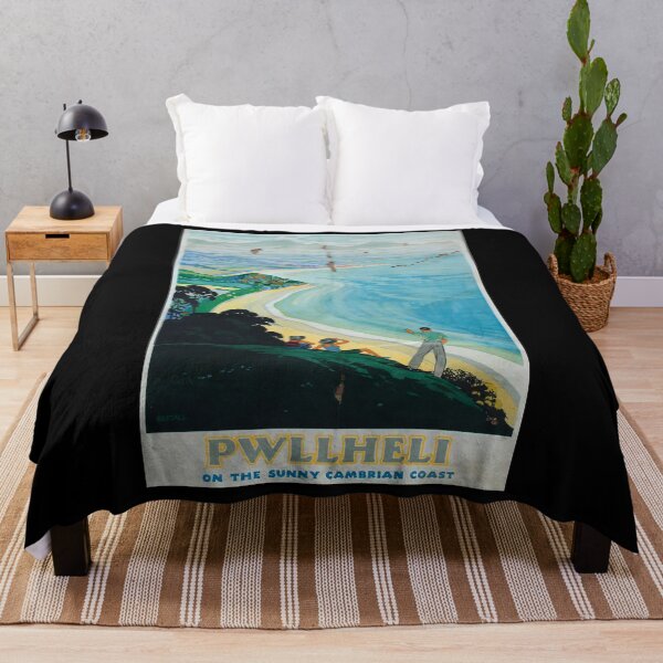 Item preview, Railway Poster Pwllheli designed and sold by stickart-marek.